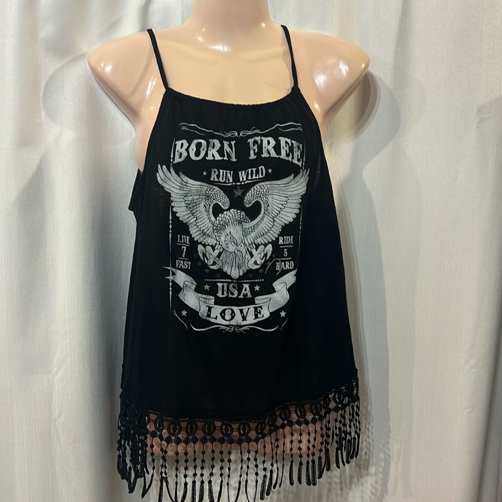 Boho vibes - Born free run wild tank LG